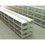 Ράφια αποθήκευσης και πώλησης SEMI RACK με διαχωριστικά