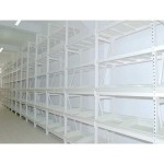 Ράφια αποθήκευσης και πώλησης SEMI RACK με διαχωριστικά